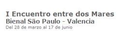 Encuentro entre dos Mares - Bienal São Paulo - Valencia